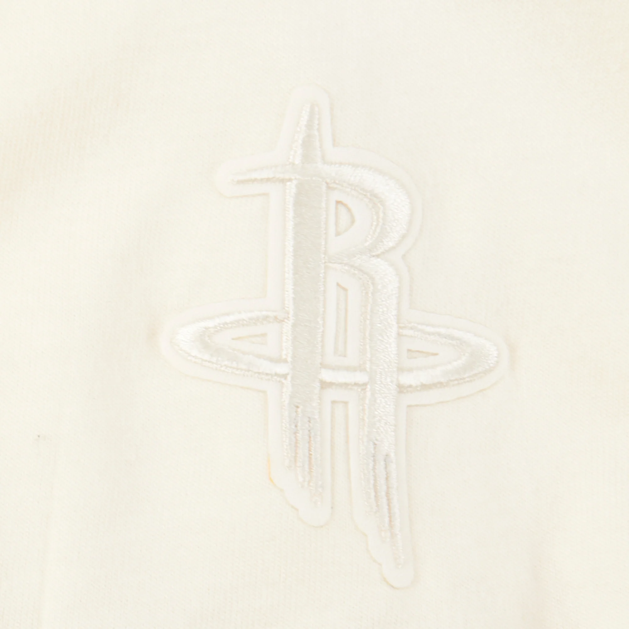 NBA HOUSTON ROCKETS NEUTRAL BIG GIRLS SHORT SLEEVE BOXY TEE (EGGSHELL) - Image 4