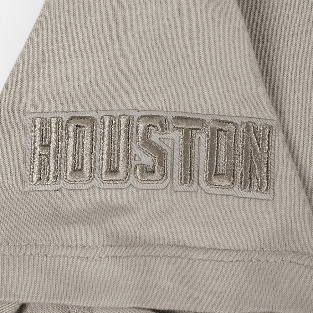 NBA HOUSTON ROCKETS NEUTRAL BIG GIRLS TEE DRESS (TAUPE) - Image 5