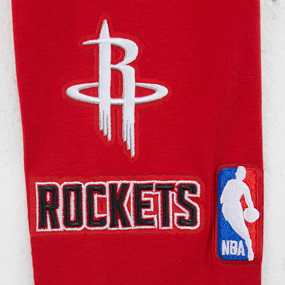 NBA HOUSTON ROCKETS RETRO CLASSIC BIG GIRLS LEGGING (RED) - Image 4