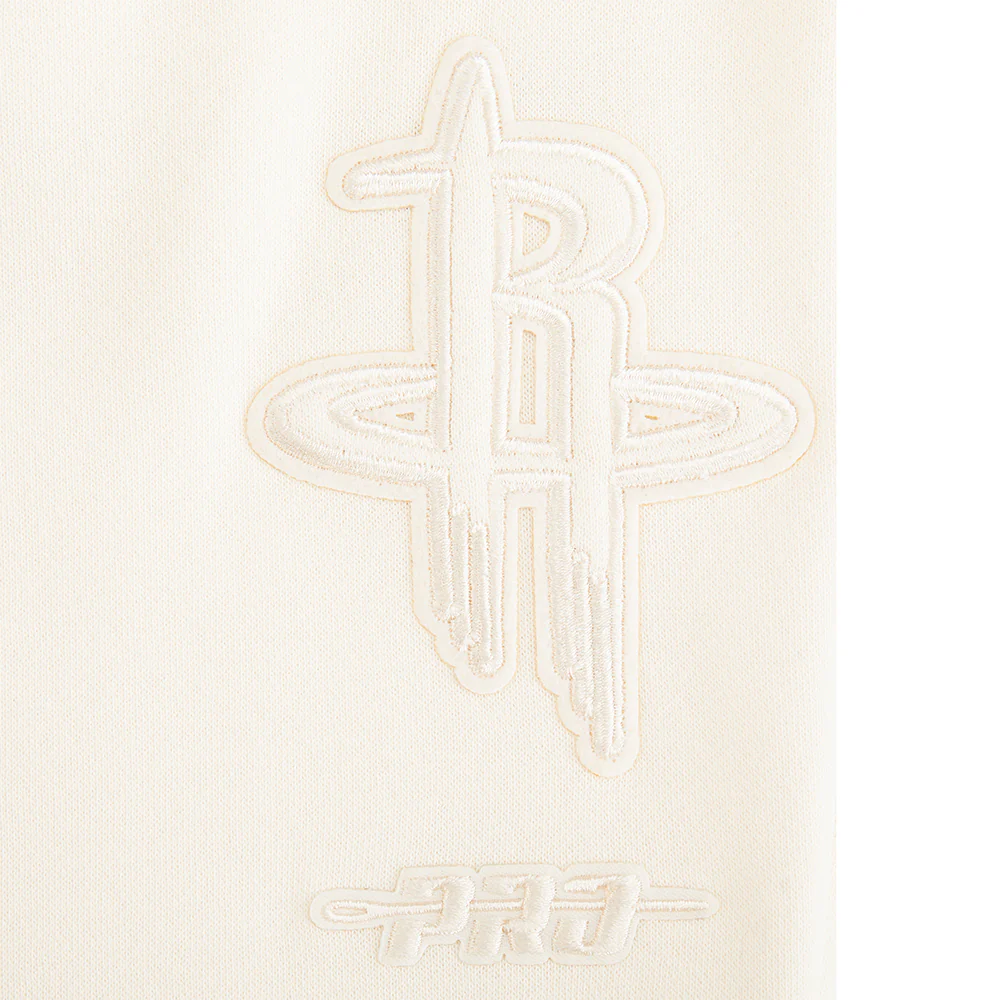 NBA HOUSTON ROCKETS NEUTRAL LITTLE BOYS FLC SWEATPANT (EGGSHELL) - Image 6