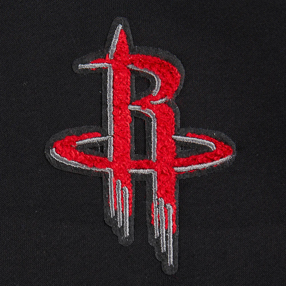 NBA HOUSTON ROCKETS CLASSIC TODDLER GIRLS FLEECE FULL ZIP HOODIE (BLACK) - Image 8