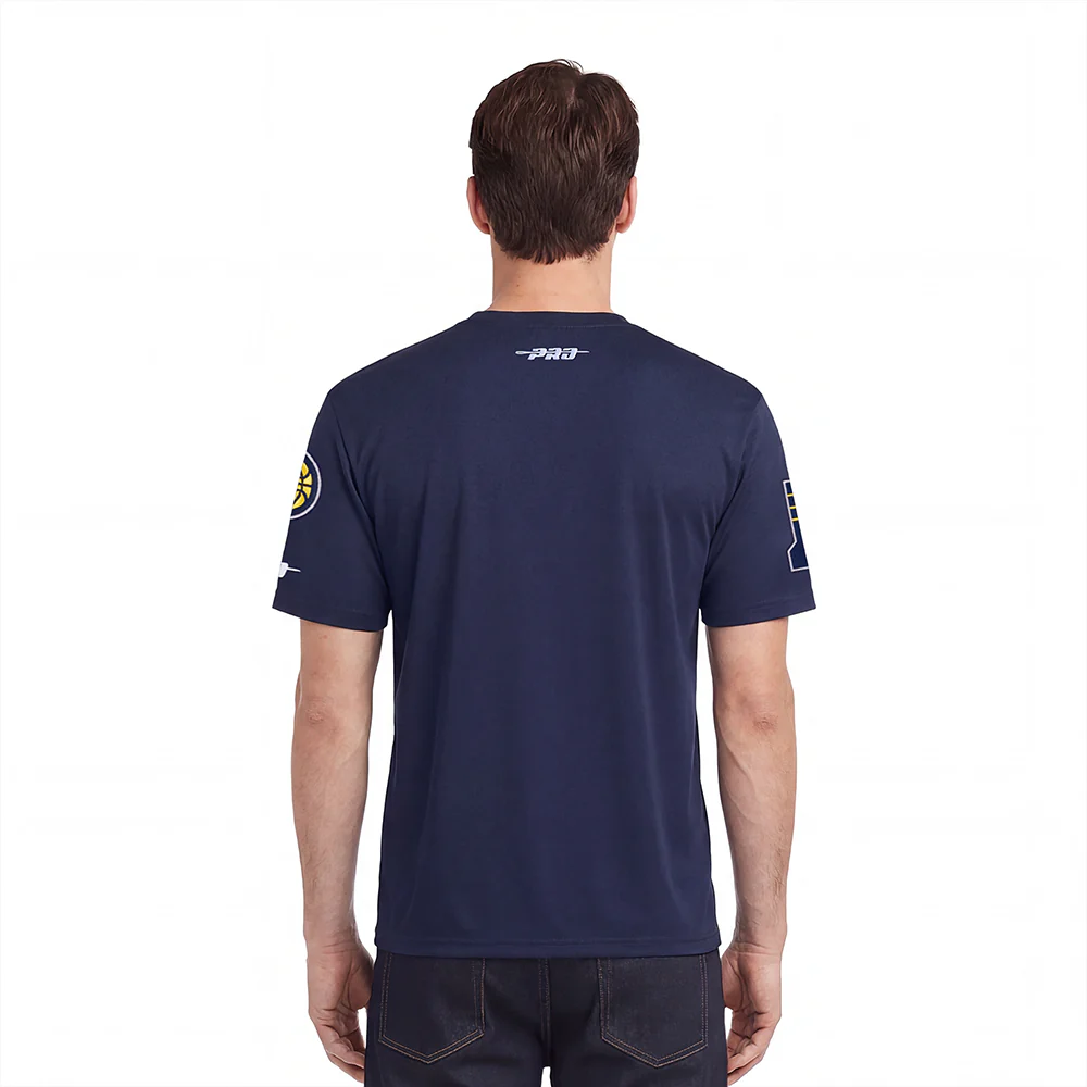 NBA INDIANA PACERS TYRESE HALIBURTON #0 CLASSIC PNN MEN'S SJ TEE V2 (MIDNIGHT NAVY) - Image 2