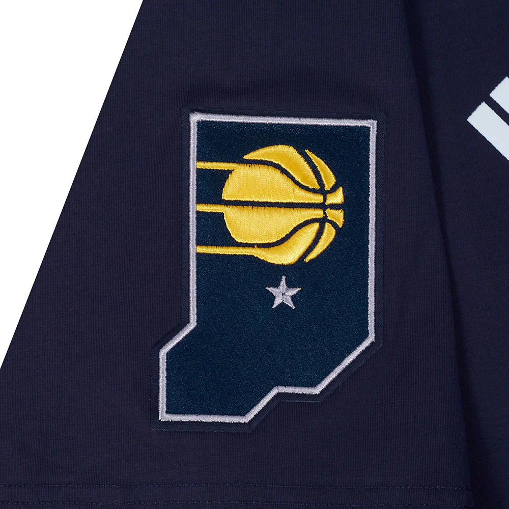 NBA INDIANA PACERS TYRESE HALIBURTON #0 CLASSIC PNN MEN'S SJ TEE V2 (MIDNIGHT NAVY) - Image 9