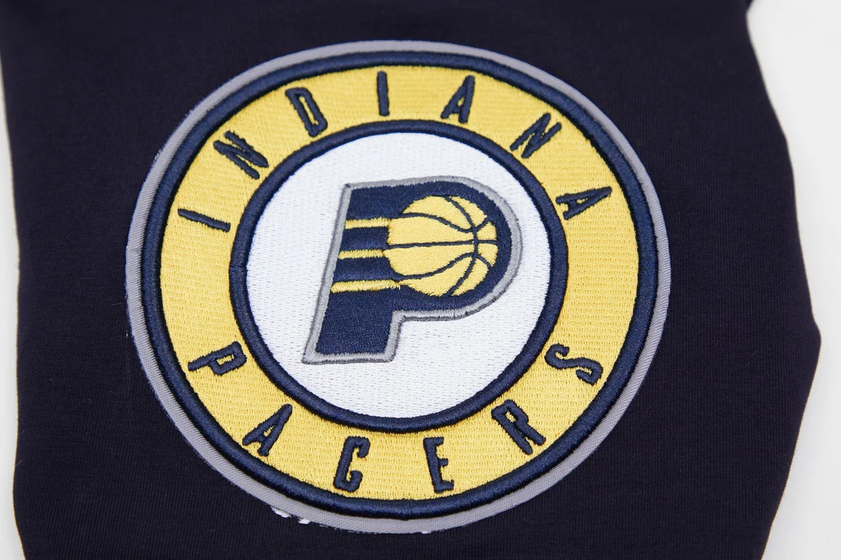 NBA INDIANA PACERS CLASSIC CHENILLE MEN'S TEE (MIDNIGHT NAVY) - Image 15