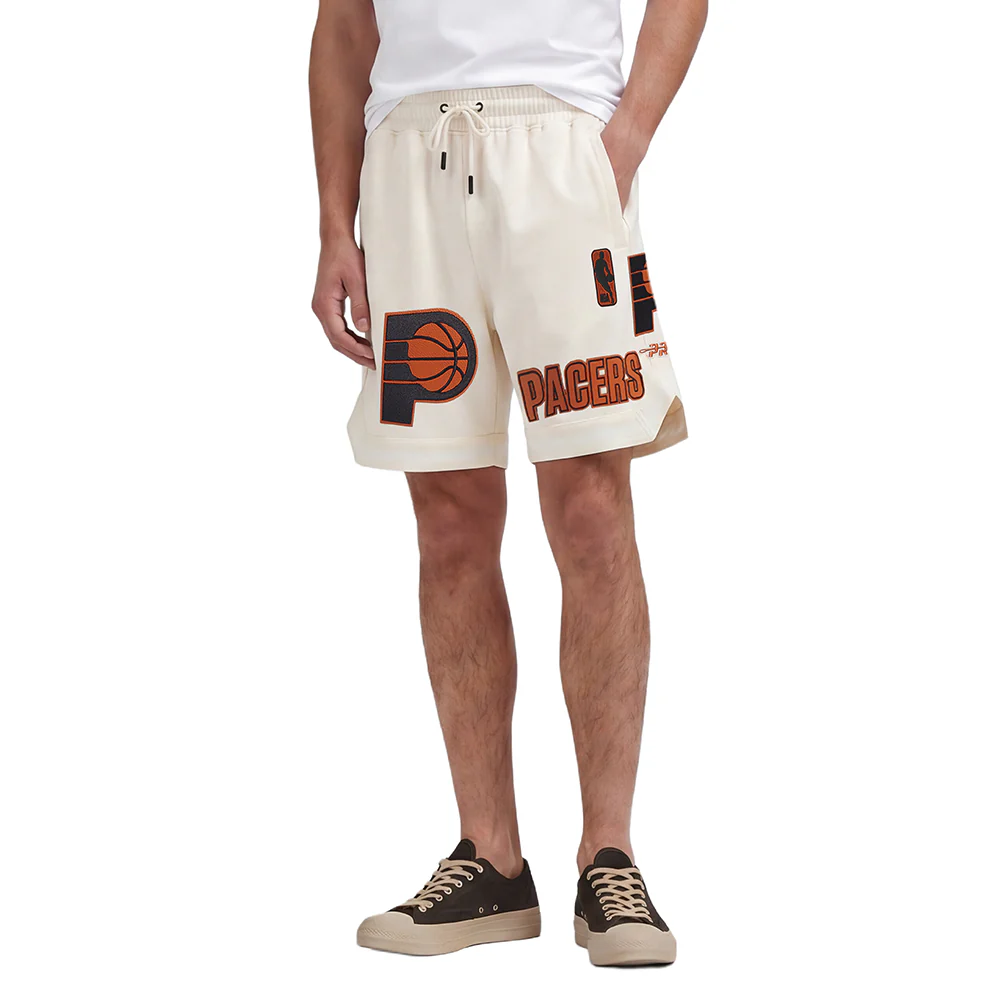 NBA INDIANA PACERS NBA TONAL MEN'S DK SHORT (EGGSHELL)