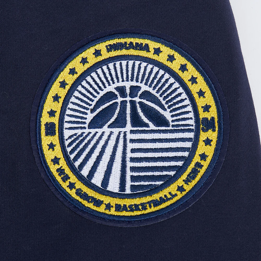 INDIANA PACERS MODERN ORIGINALS MEN'S FLC PO HOODIE (MIDNIGHT NAVY) - Image 5
