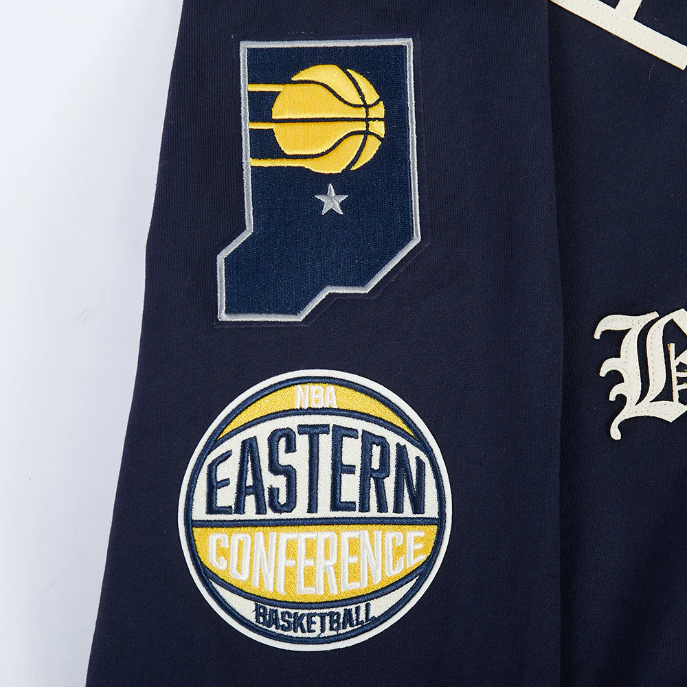 INDIANA PACERS MODERN ORIGINALS MEN'S FLC PO HOODIE (MIDNIGHT NAVY) - Image 6