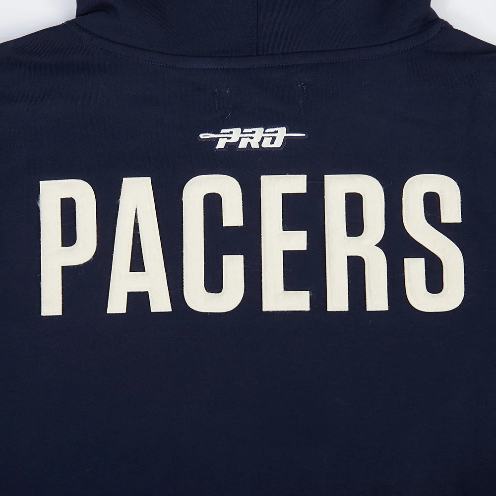 INDIANA PACERS MODERN ORIGINALS MEN'S FLC PO HOODIE (MIDNIGHT NAVY) - Image 8