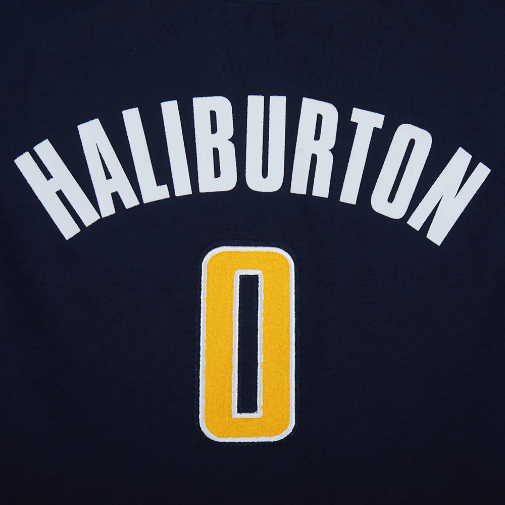 NBA INDIANA PACERS TYRESE HALIBURTON #0 CLASSIC PNN WOMEN'S SJ SLIM FI (MIDNIGHT NAVY) - Image 9