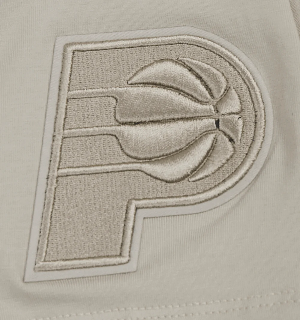 NBA INDIANA PACERS NEUTRAL SINGLE JERSEY BOXY TEE (TAUPE) - Image 8