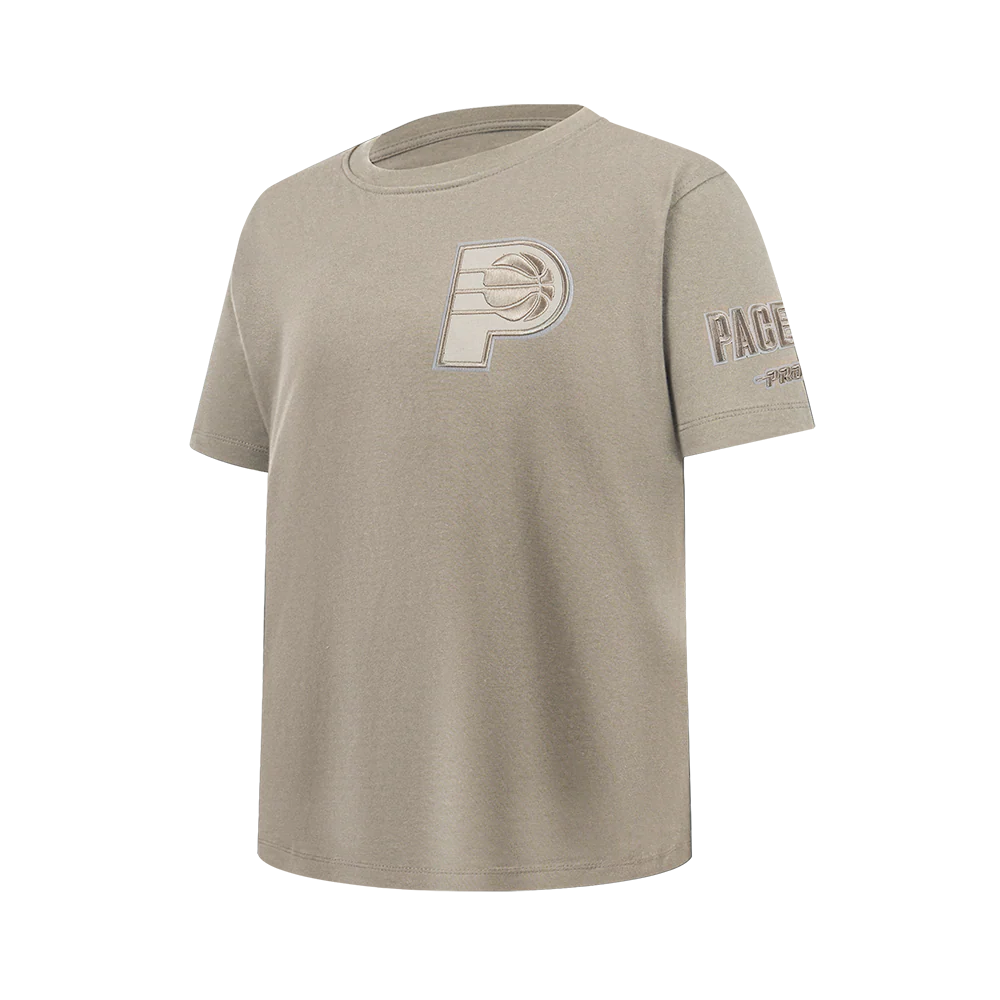 NBA INDIANA PACERS NEUTRAL BIG BOYS SS TEE (TAUPE) - Image 2