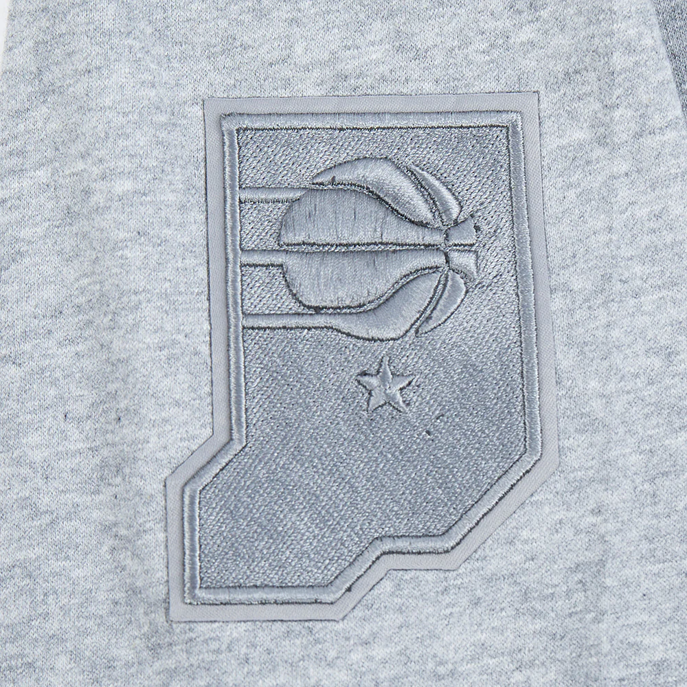 NBA INDIANA PACERS NEUTRAL BIG BOYS FLC PO HOODIE (DARK HEATHER GRAY) - Image 6