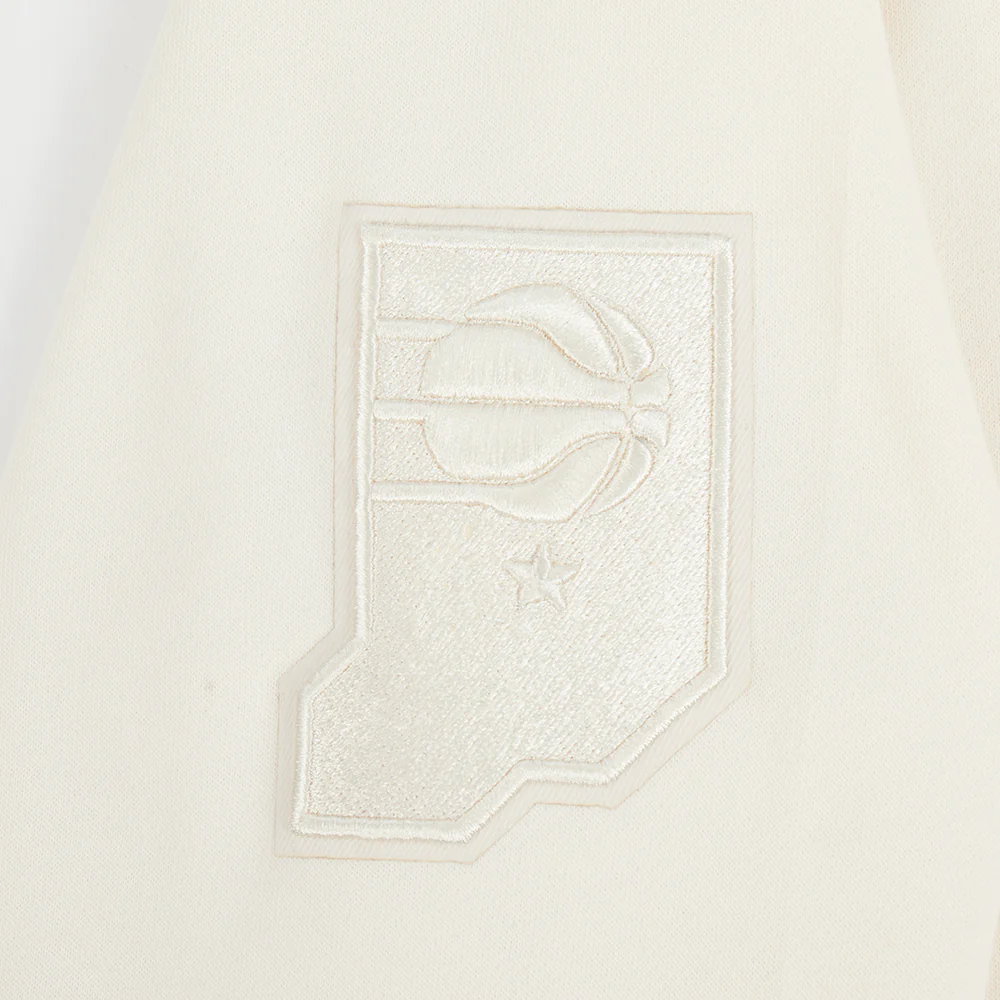 NBA INDIANA PACERS NEUTRAL BIG BOYS FLC PO HOODIE (EGGSHELL) - Image 6