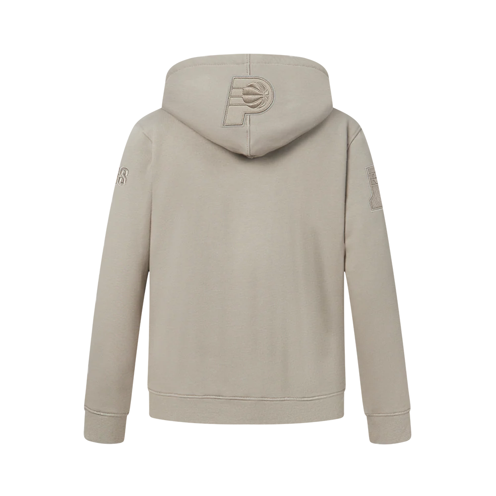 NBA INDIANA PACERS NEUTRAL BIG BOYS FLC PO HOODIE (TAUPE) - Image 3