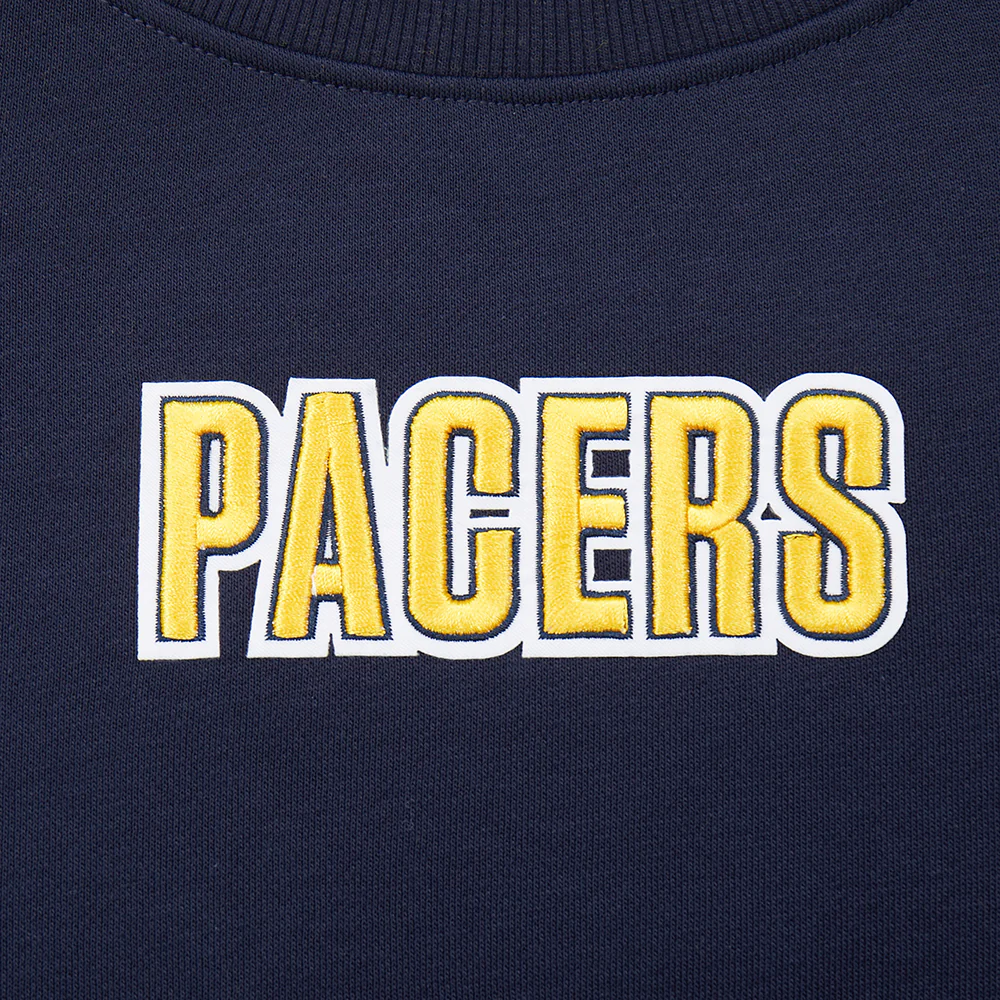 NBA INDIANA PACERS WINGSPAN WOMEN'S FLC CREWNECK (MIDNIGHT NAVY) - Image 13