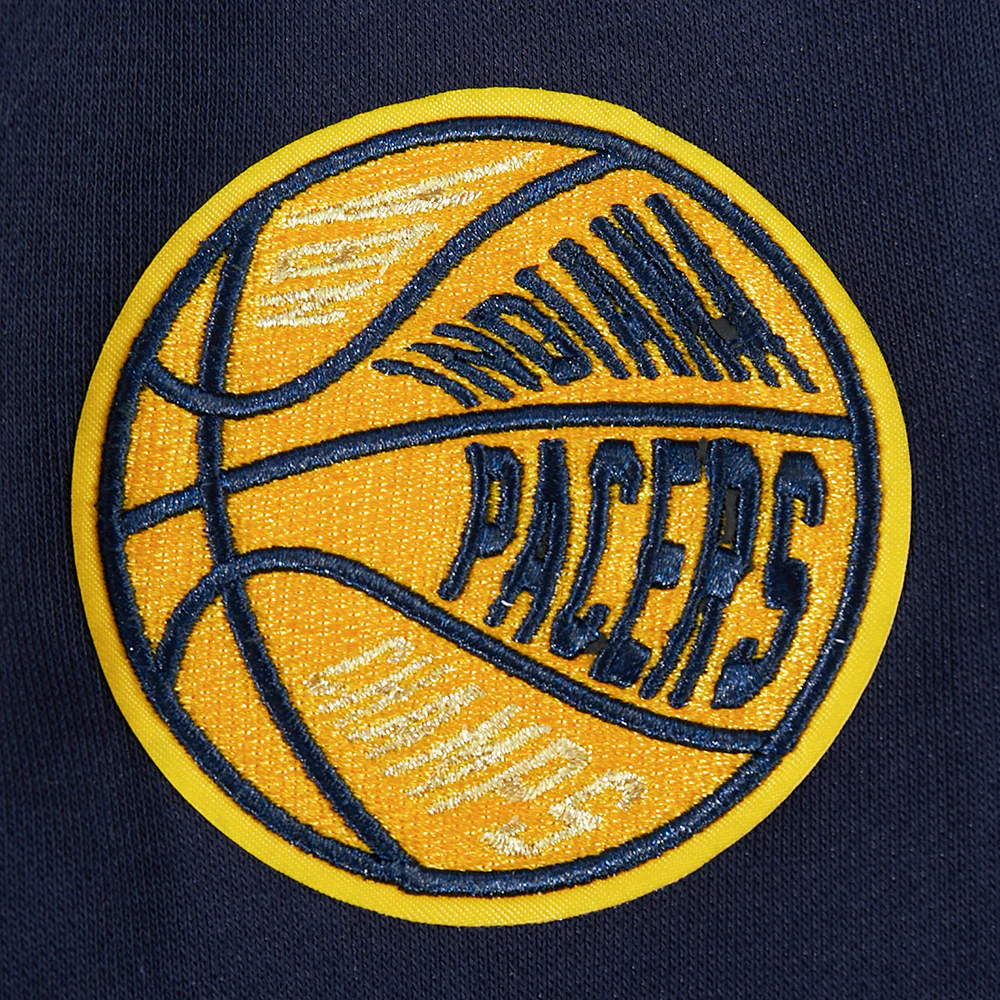 INDIANA PACERS NBA FINALS 2025 WOMEN'S RIB CROPPED PO HOODIE (MIDNIGHT NAVY) - Image 10