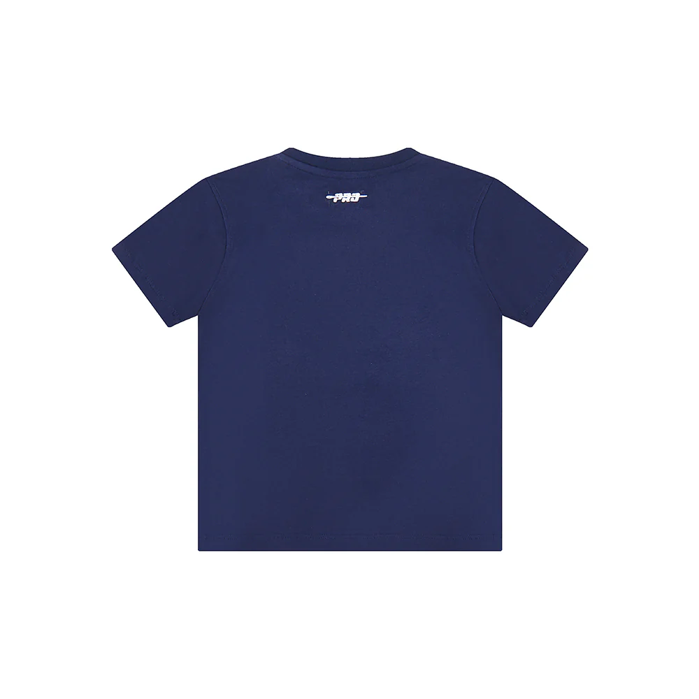 NBA INDIANA PACERS RETRO CLASSIC TODDLER BOYS SHORT SLEEVE TAPING TEE (MIDNIGHT NAVY) - Image 4