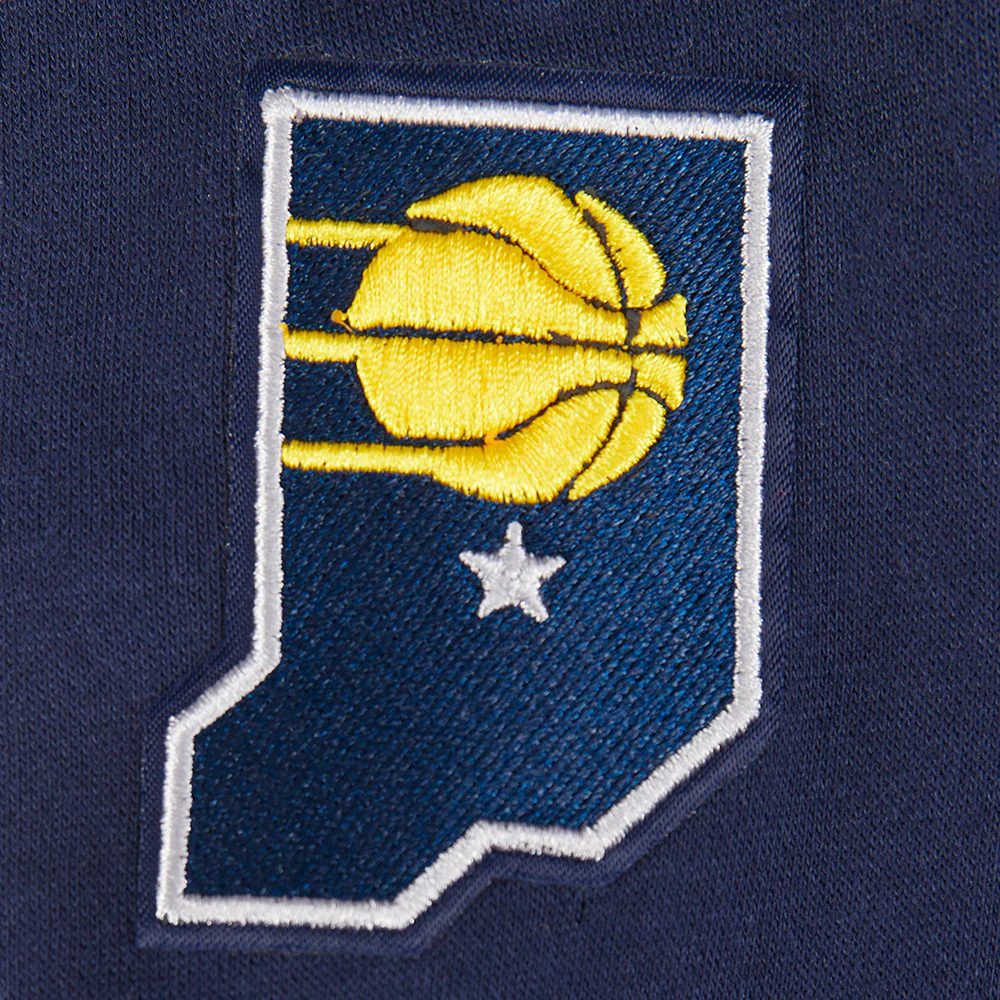 NBA INDIANA PACERS CLASSIC TODDLER BOYS FLEECE PULLOVER HOODIE (MIDNIGHT NAVY) - Image 6