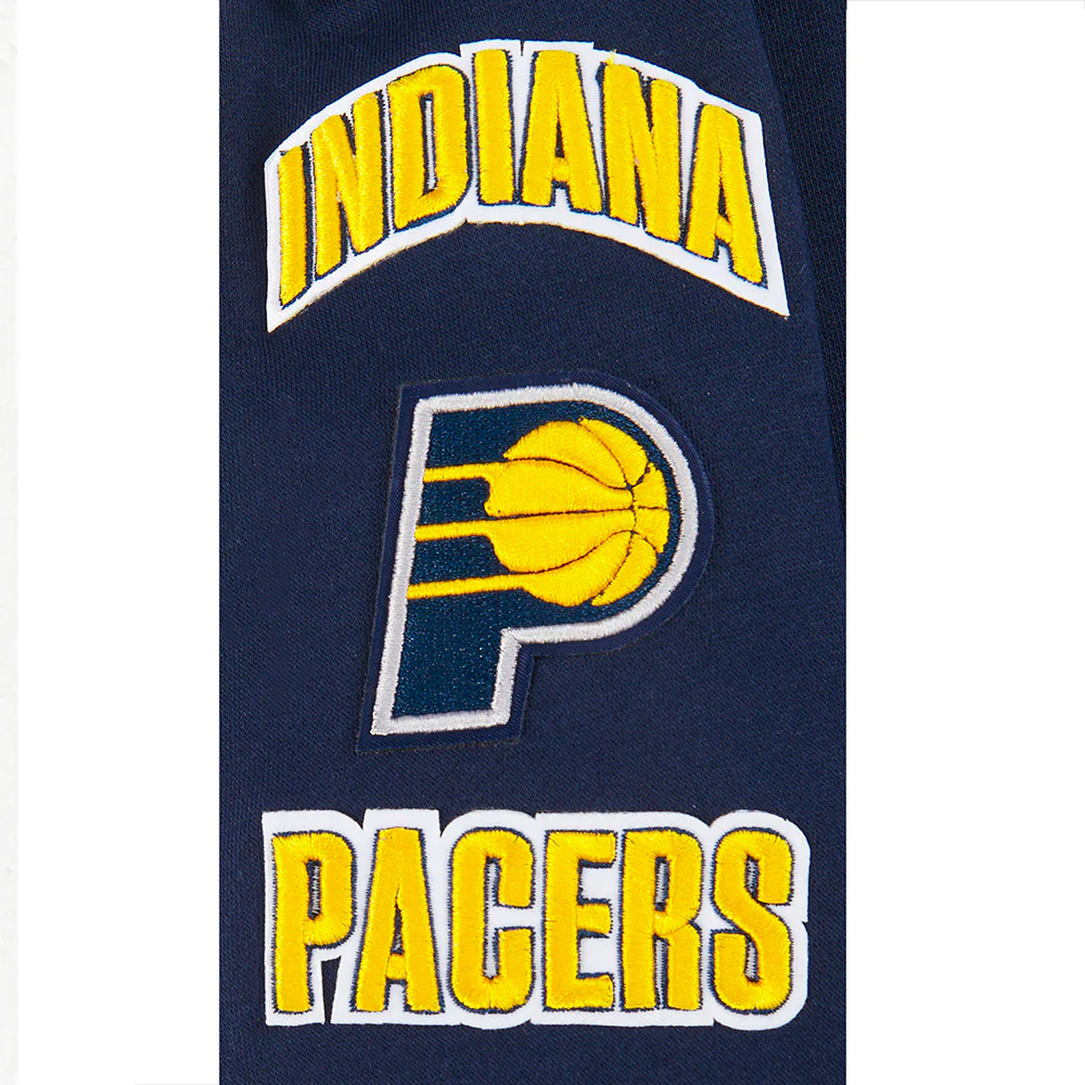 NBA INDIANA PACERS RETRO CLASSIC TODDLER BOYS RIB FLEECE PULLOVER HOODIE (MIDNIGHT NAVY) - Image 5