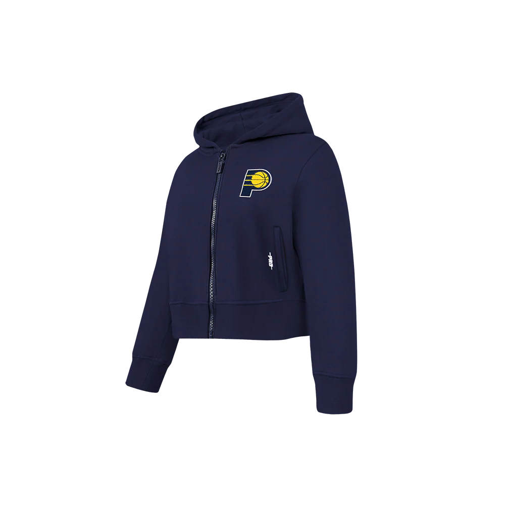 NBA INDIANA PACERS CLASSIC TODDLER GIRLS  FLEECE FULL ZIP HOODIE (MIDNIGHT NAVY) - Image 2