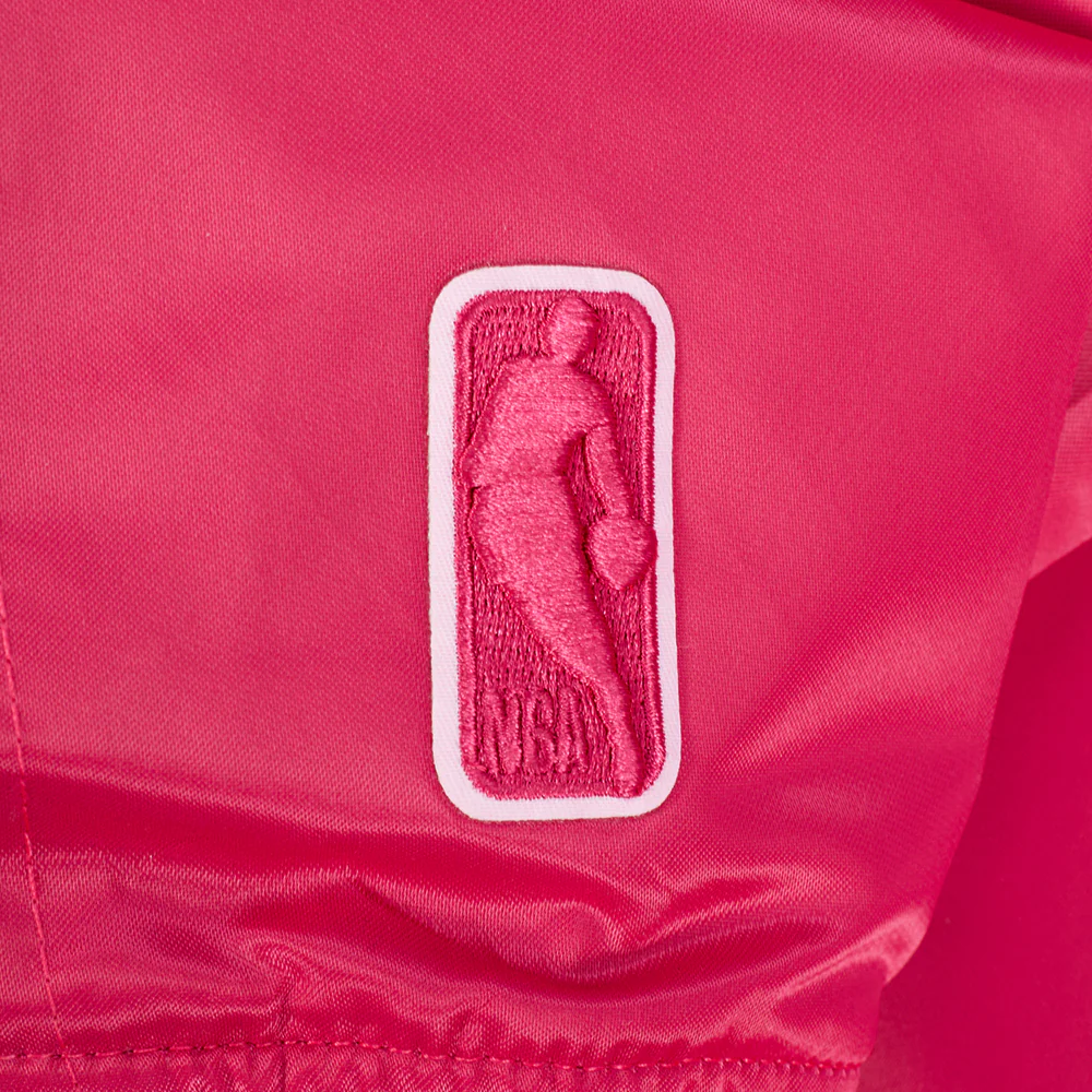 INDIANA PACERS TRIPLE PINK WOMEN'S SATIN JACKET (BEETROOT PURPLE) - Image 8