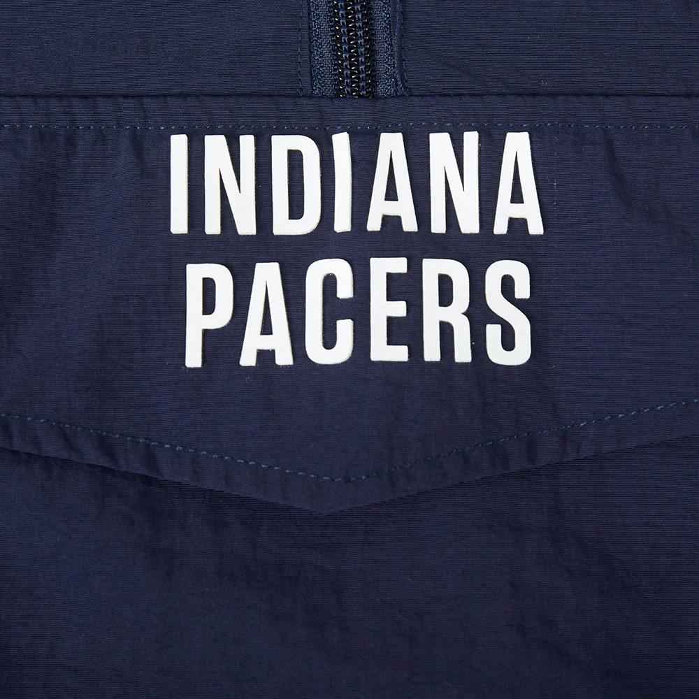 NBA INDIANA PACERS CLASSIC WIND WOVEN WOMEN'S 1/2 JACKET (MIDNIGHT NAVY) - Image 6