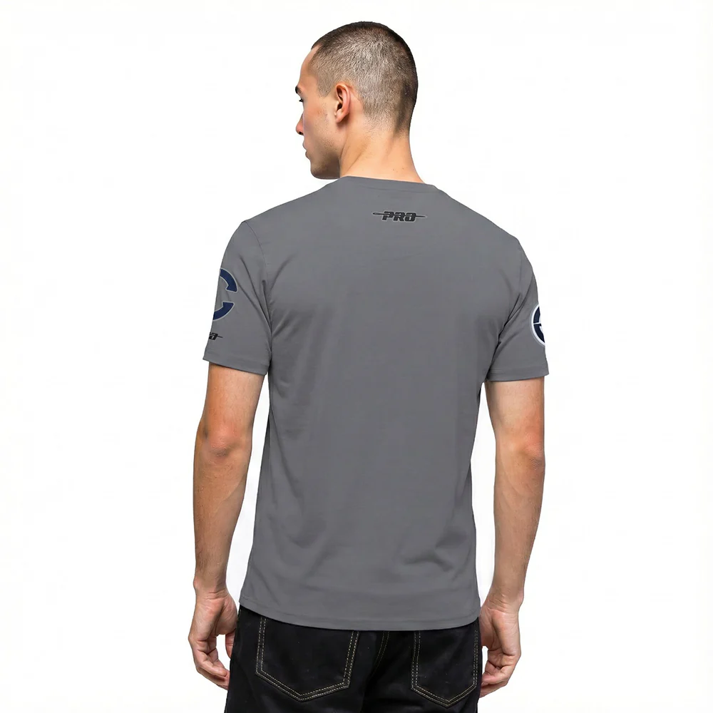 NBA LOS ANGELES CLIPPERS CLASSIC CHENILLE MEN'S SJ TEE (GRAY) - Image 2