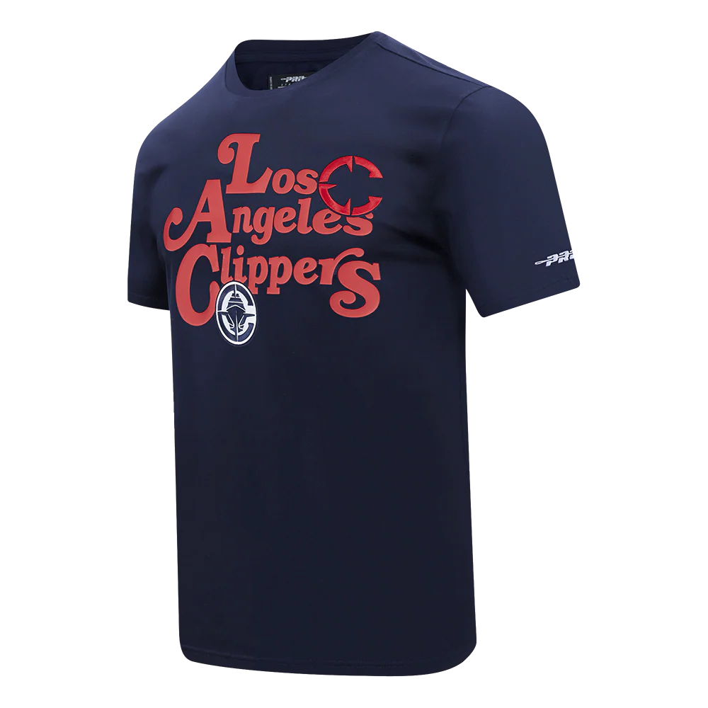 NBA LOS ANGELES CLIPPERS SOUVENIR MEN'S SJ TEE (MIDNIGHT NAVY) - Image 3
