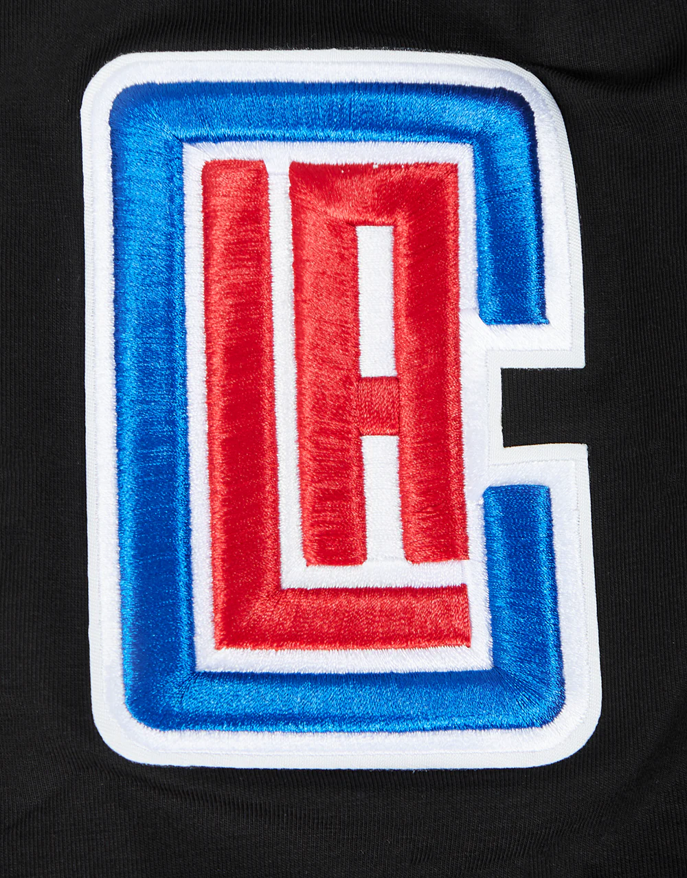 NBA LOS ANGELES CLIPPERS CLASSIC CHENILLE MEN'S   TEE (BLACK) - Image 6