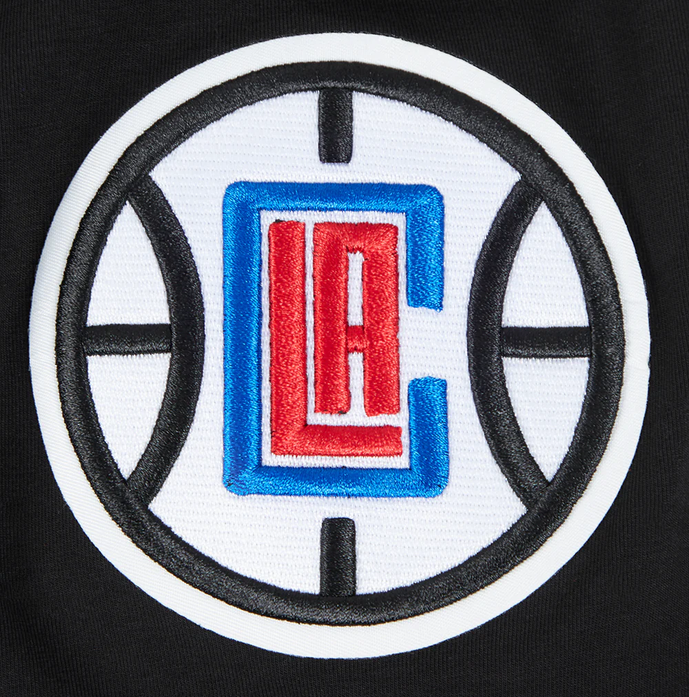 NBA LOS ANGELES CLIPPERS CLASSIC CHENILLE MEN'S   TEE (BLACK) - Image 7