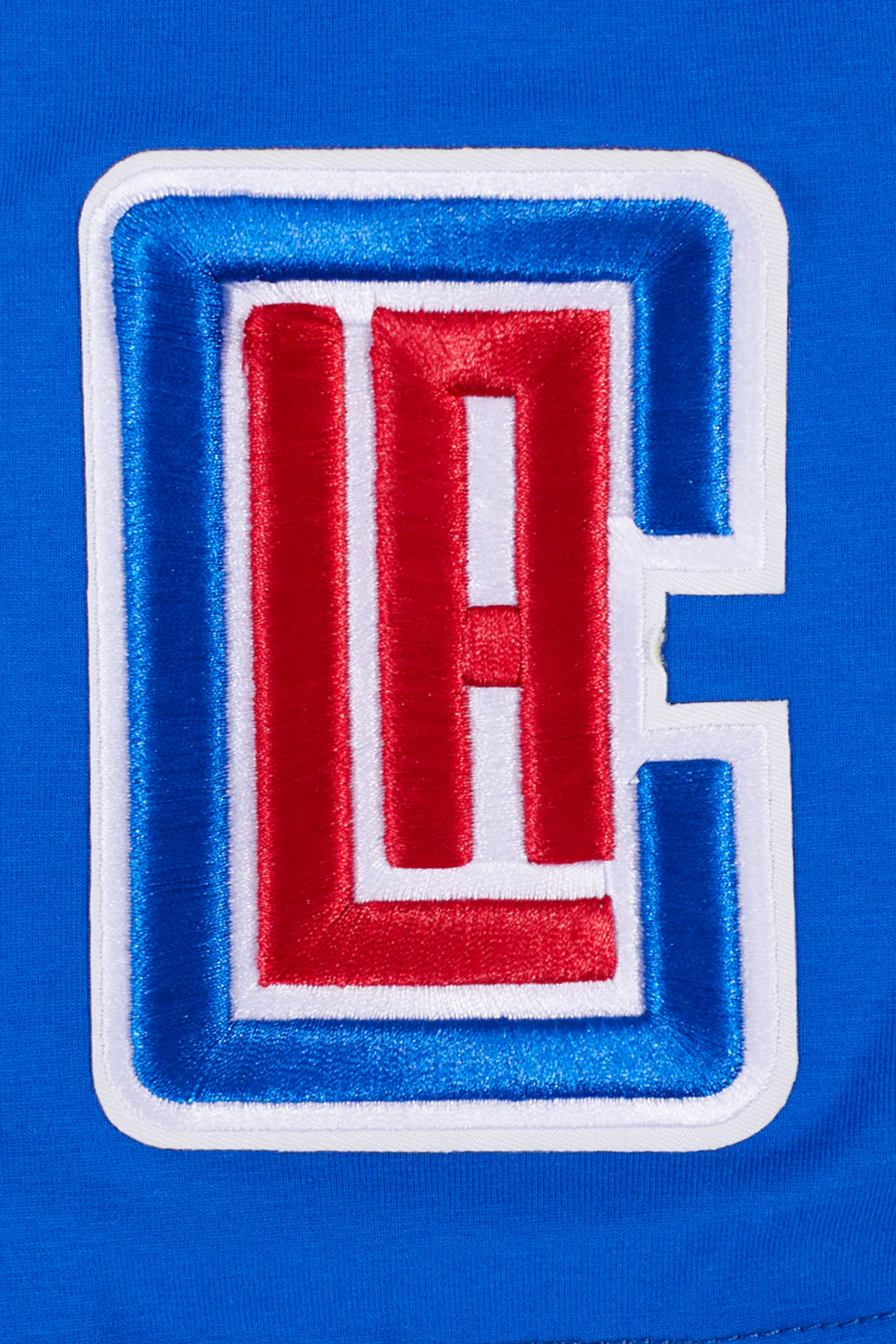 NBA LOS ANGELES CLIPPERS CLASSIC CHENILLE MEN'S   TEE (ROYAL BLUE) - Image 5