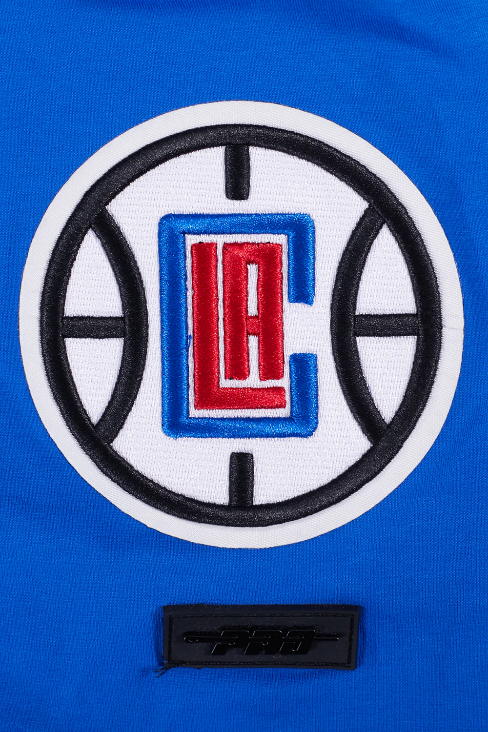 NBA LOS ANGELES CLIPPERS CLASSIC CHENILLE MEN'S   TEE (ROYAL BLUE) - Image 6