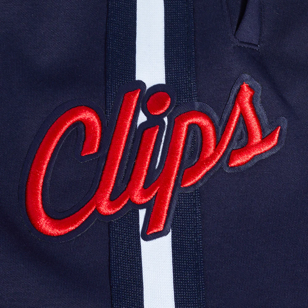 NBA LOS ANGELES CLIPPERS CLASSIC CHENILLE MEN'S DK SHORT (MIDNIGHT NAVY) - Image 8