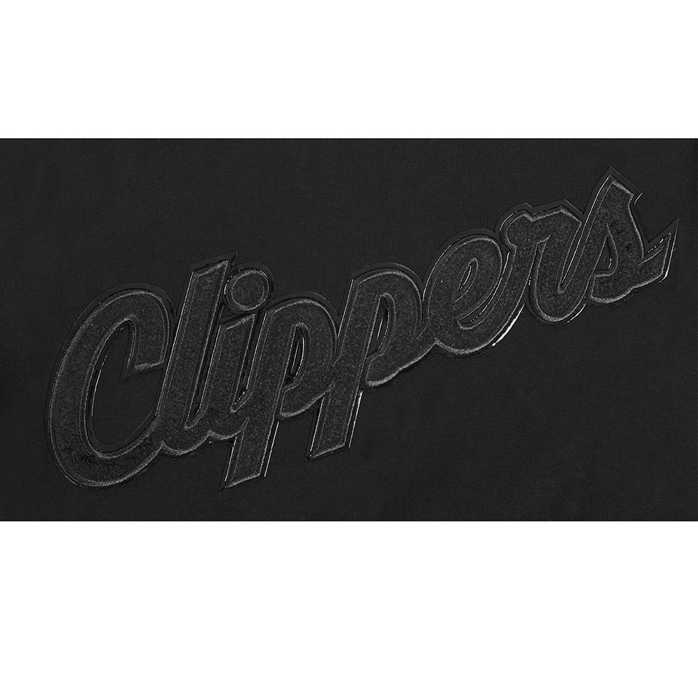NBA LOS ANGELES CLIPPERS TRIPLE BLACK BIG BOYS SS TEE (BLACK) - Image 8