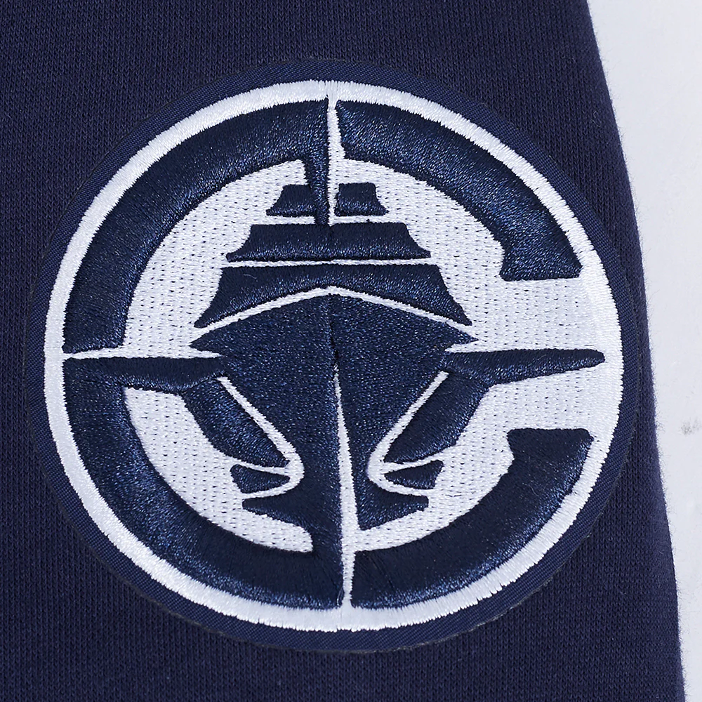 NBA LOS ANGELES CLIPPERS CLASSIC BIG BOYS FLC FZ PO HOODIE (MIDNIGHT NAVY) - Image 5