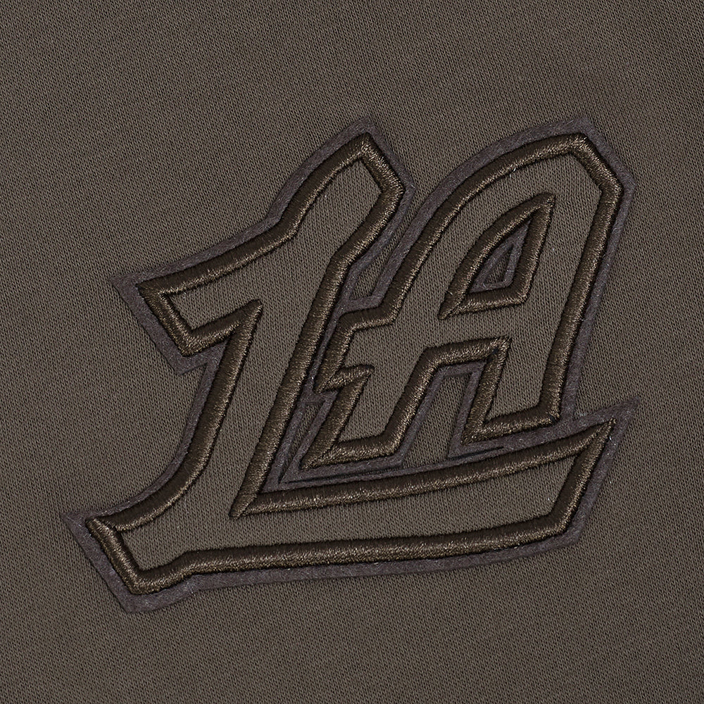 NBA LOS ANGELES CLIPPERS NEUTRAL BIG BOYS FLC PO HOODIE (DARK TAUPE) - Image 7