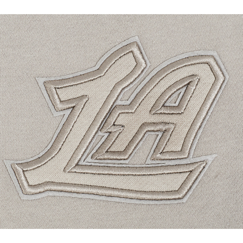 NBA LOS ANGELES CLIPPERS NEUTRAL BIG BOYS FLC PO HOODIE (TAUPE) - Image 6