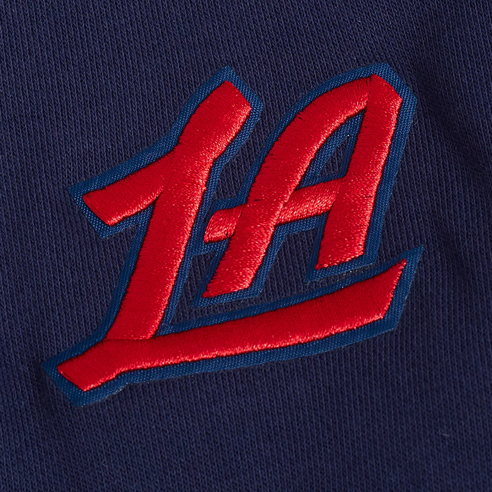 NBA LOS ANGELES CLIPPERS CLASSIC WOMEN'S FLC CREWNECK (MIDNIGHT NAVY) - Image 8