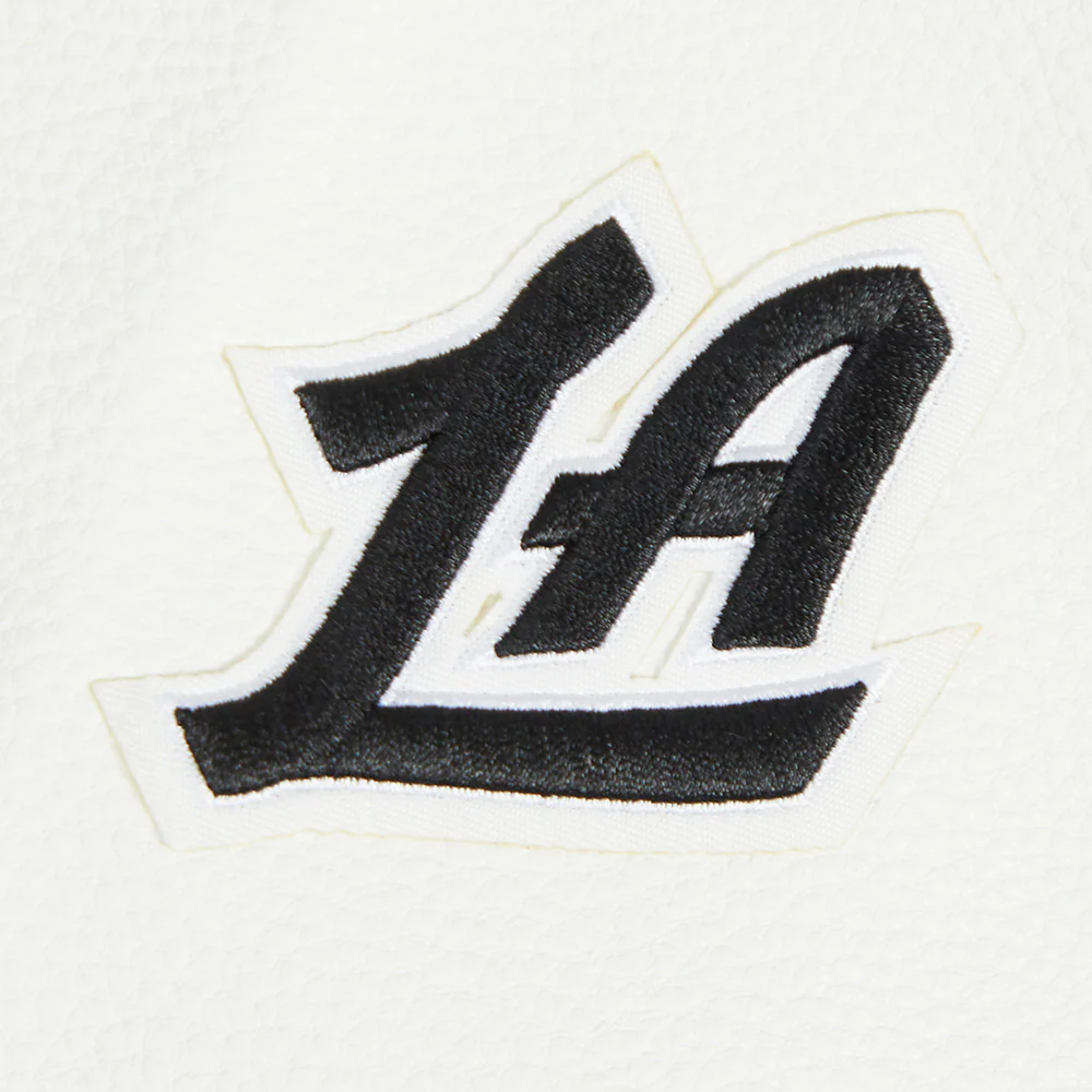 NBA LOS ANGELES CLIPPERS CITY EDITION 24-25 WOMEN'S RIB WOOL VARSITY (UNIVERSITY BLUE/WHITE) - Image 7