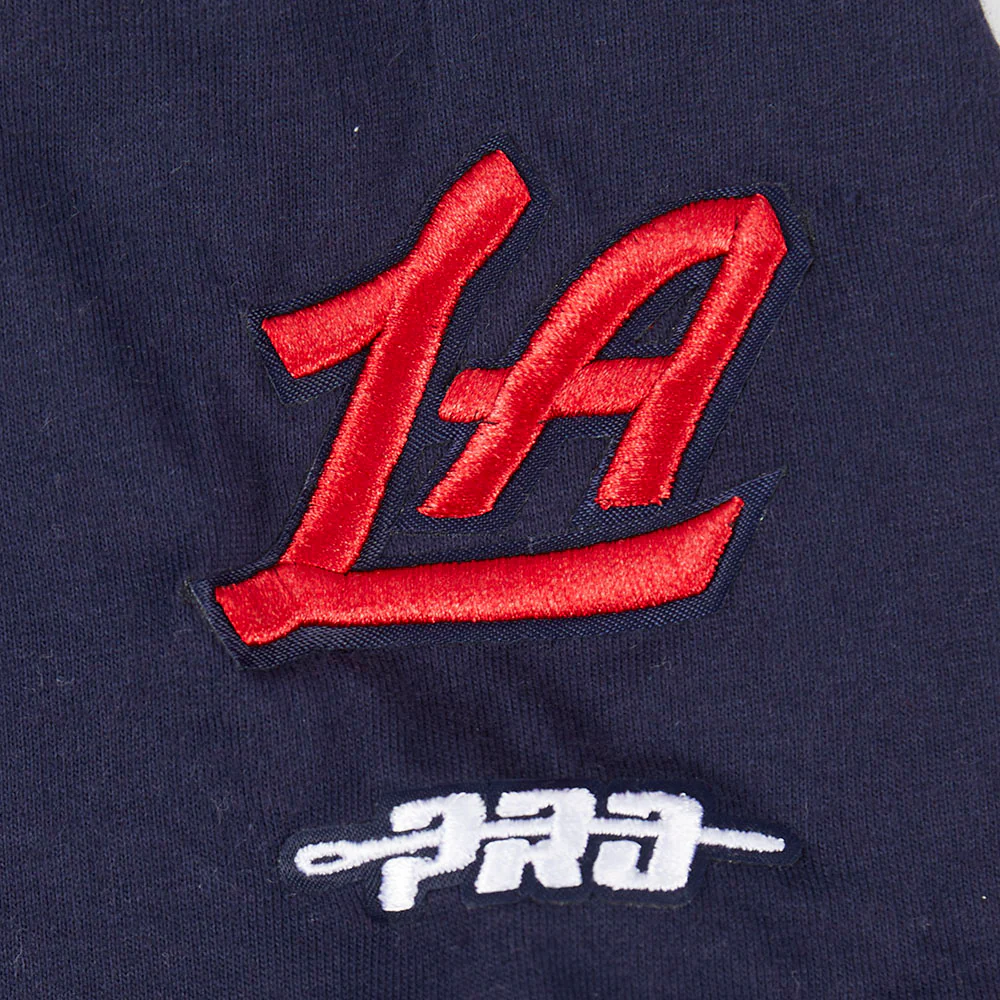 NBA LOS ANGELES CLIPPERS CLASSIC LITTLE GIRLS SHORT SLEEVE BOXY TEE (MIDNIGHT NAVY) - Image 7