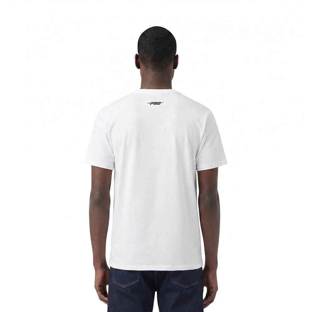 NBA LOS ANGELES LAKERS SOUVENIR MEN'S SINGLE JERSEY TEE (WHITE) - Image 2
