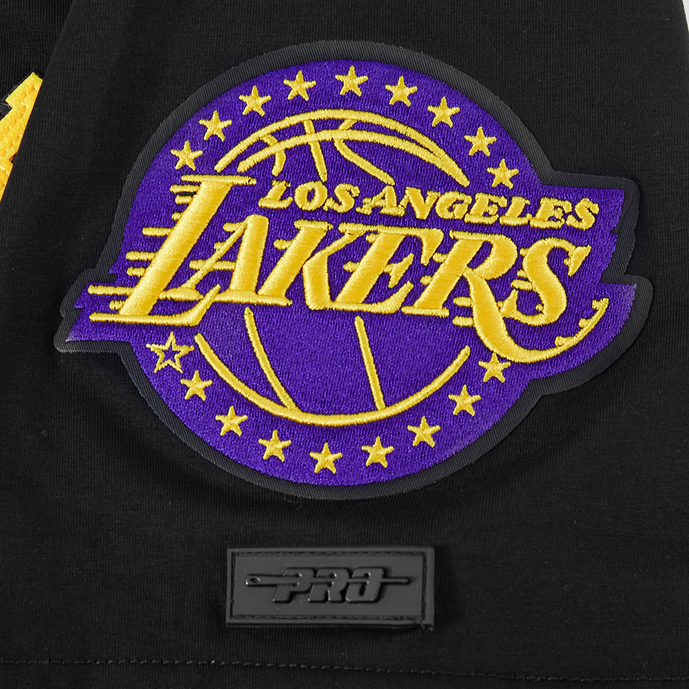 NBA LOS ANGELES LAKERS CITY EDITION 24-25 MEN'S  TEE (BLACK) - Image 5