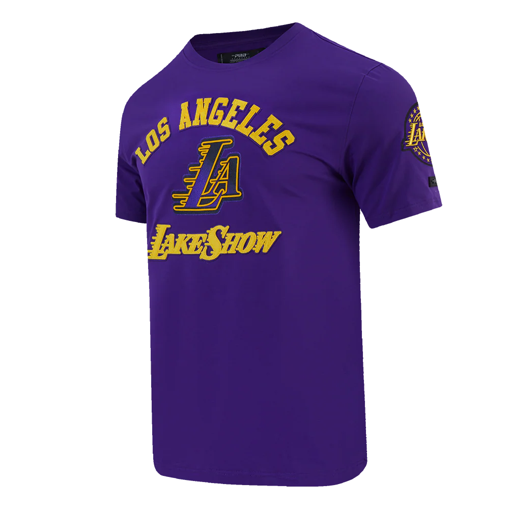 NBA LOS ANGELES LAKERS CITY EDITION 24-25 MEN'S TEE (PURPLE) - Image 2