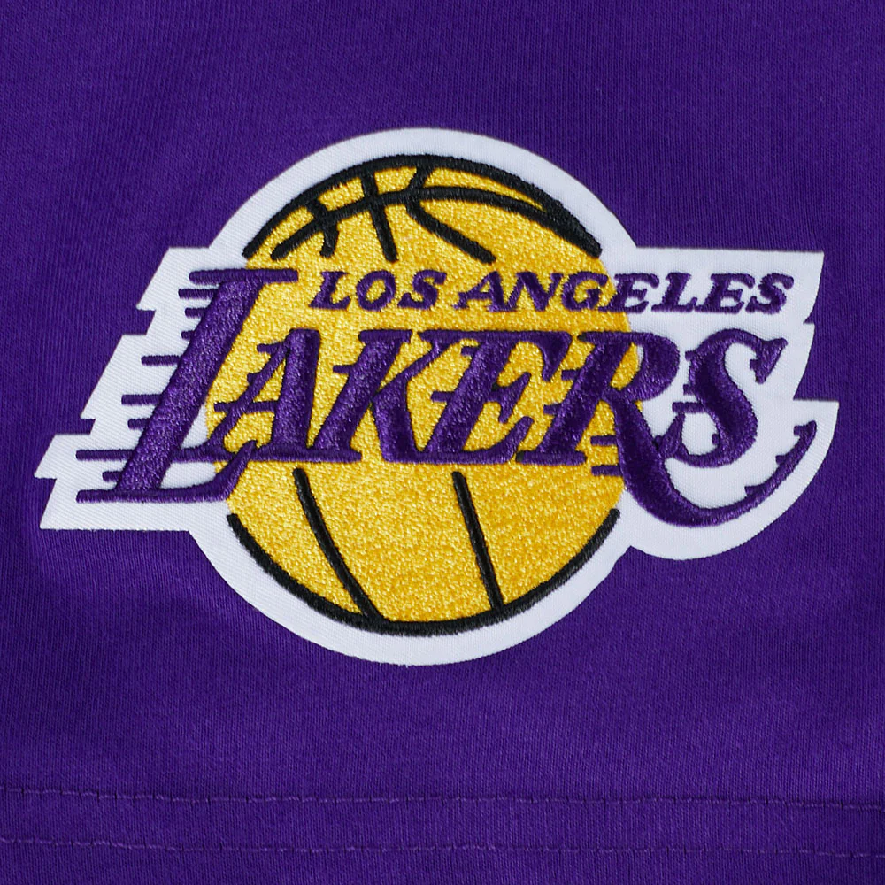 NBA LOS ANGELES LAKERS BORN FOR SPORT MEN'S SJ TEE (Purple) - Image 9