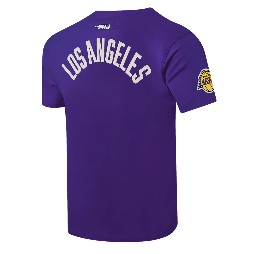 NBA LOS ANGELES LAKERS MODERN ORIGINALS MEN'S SJ TEE (Purple) - Image 6