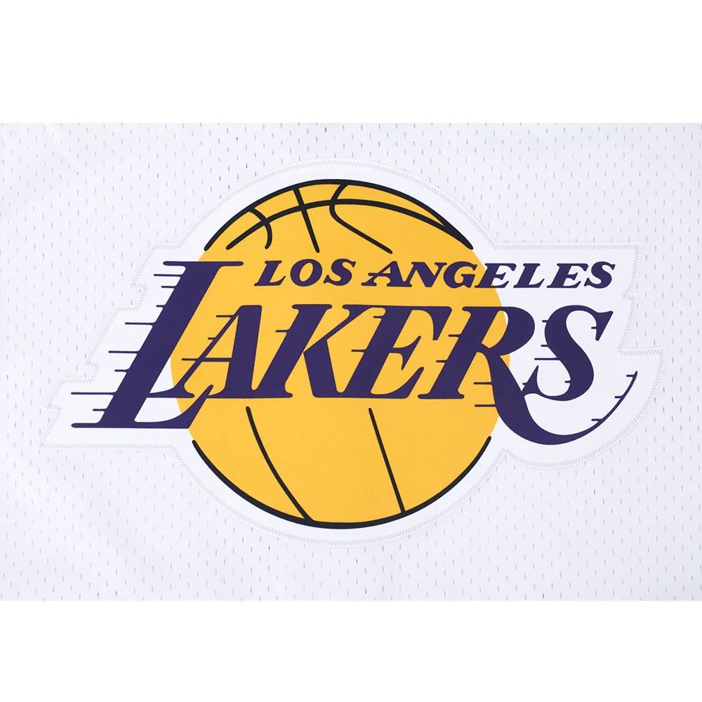 NBA LOS ANGELES LAKERS LUKA DONCIC #77 CLASSIC MESH PNN MEN'S MESH B (WHITE/PURPLE/YELLOW) - Image 5