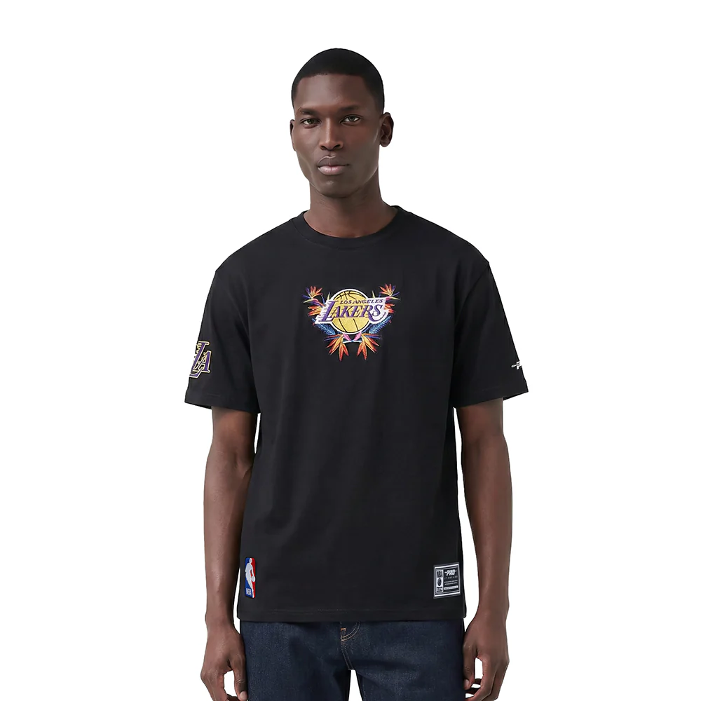 NBA LOS ANGELES LAKERS PARADISE MEN'S S/S TEE (BLACK)