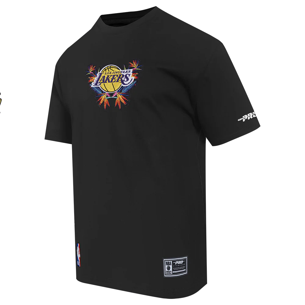 NBA LOS ANGELES LAKERS PARADISE MEN'S S/S TEE (BLACK) - Image 5