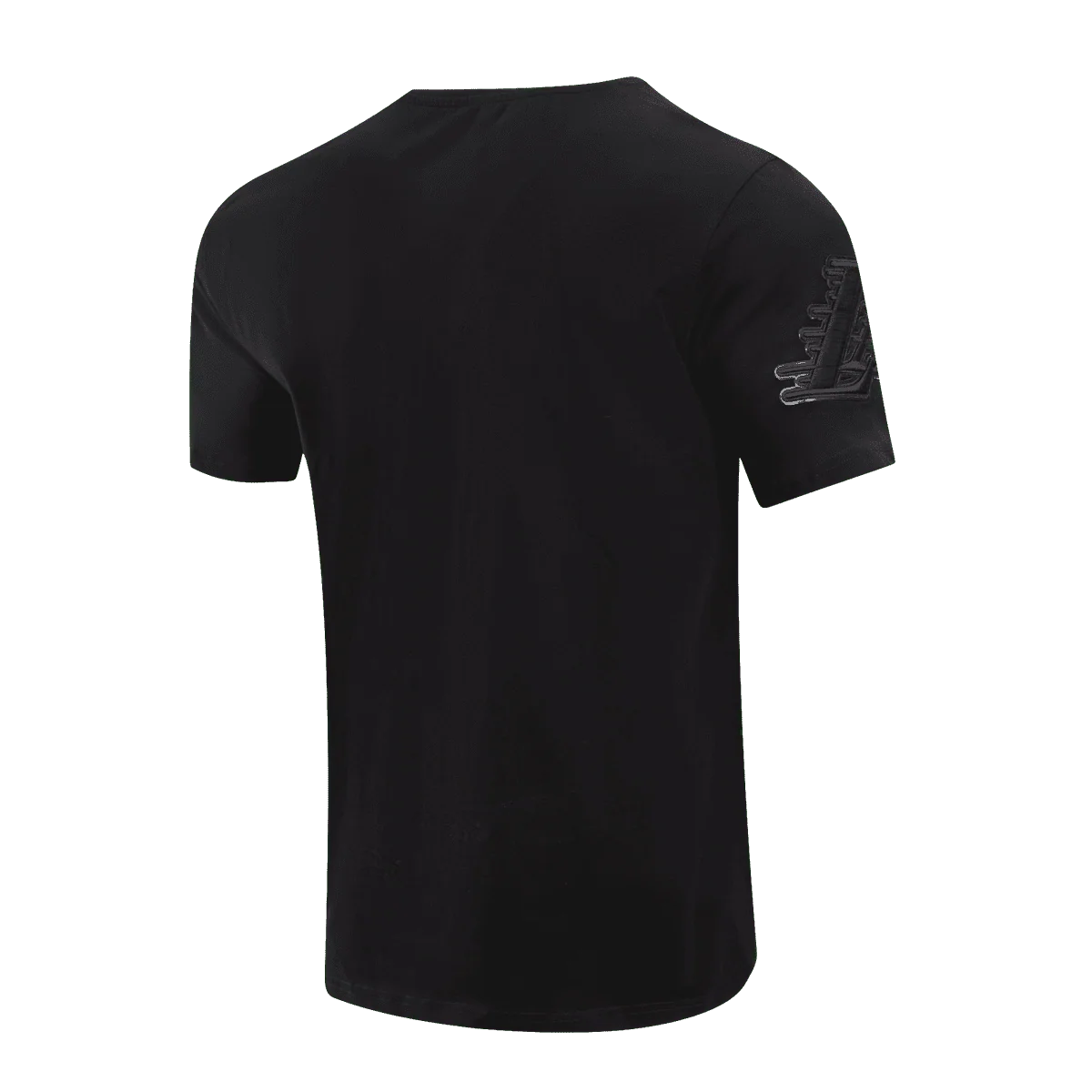 NBA LOS ANGELES LAKERS TRIPLE BLACK LOGO PRO TEAM MEN'S TEE (BLACK) - Image 2