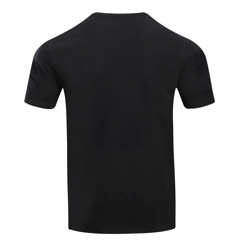 NBA LOS ANGELES LAKERS TRIPLE BLACK LOGO PRO TEAM MEN'S TEE (BLACK) - Image 9